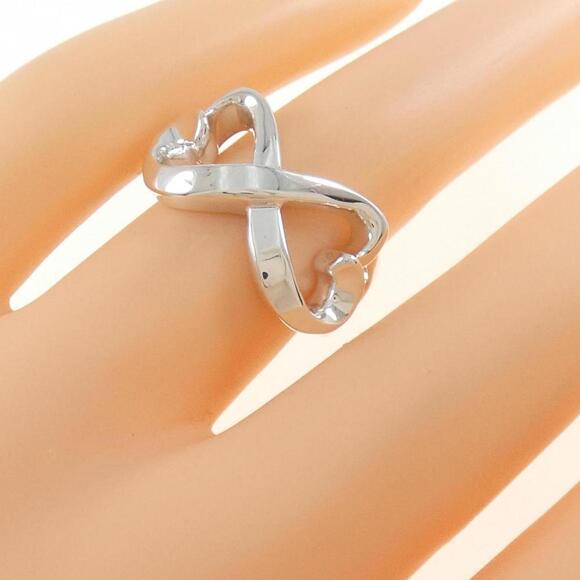 TIFFANY Authentic Silver Heart Ring - Picture 5 of 5